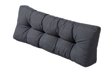 Ryggdyna Kairo Mörkgrå 118 x 40 cm Sunlife